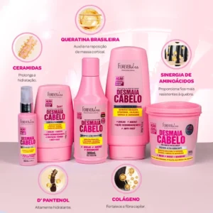 Kit desmaia cabelo